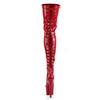 Pleaser - ADORE3063 Cuissardes à plateforme - Chaussures de pole dance - Rouge Product image